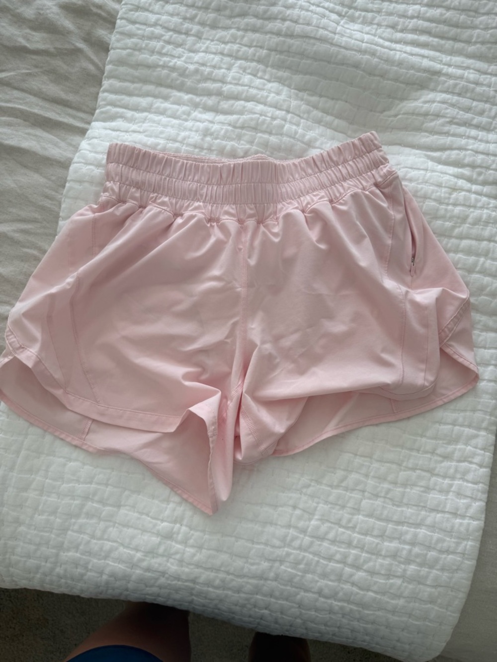 lululemon athletica Soft Pink Running Shorts